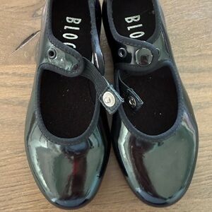 Bloch Black Tap Shoes Patent Leather
